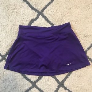 Purple Nike Tennis/Running Skirt, Size Medium